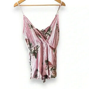 5/$25 🎀 Angie striped romper  Boho S